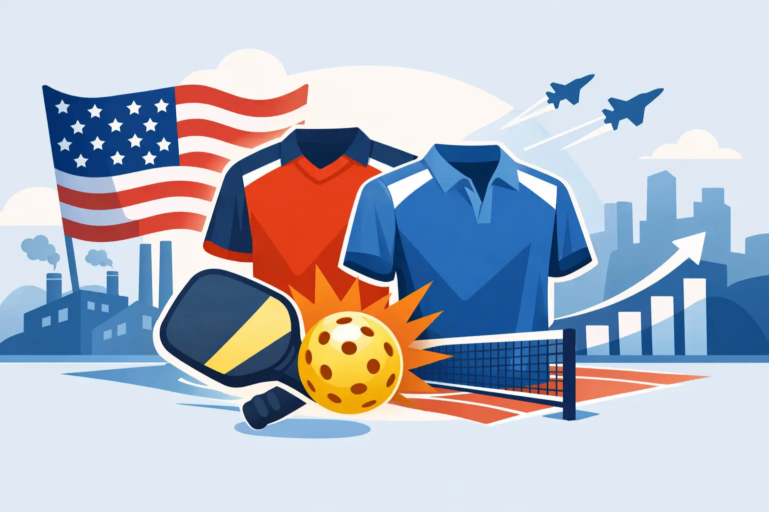 Why Made in USA Pickleball Shirts Hit Hard