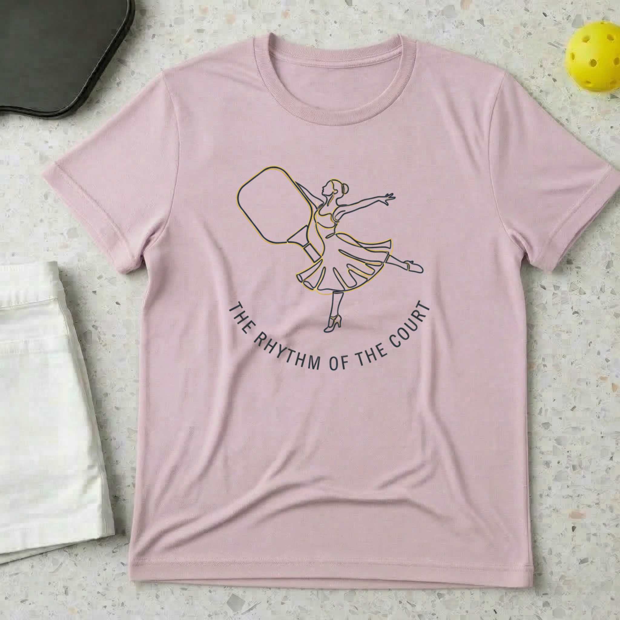 The rhythm of the court T-Shirt