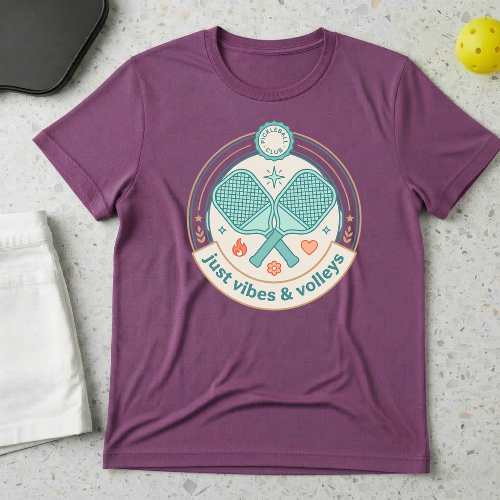 Just Vibes & Volleys T-shirt