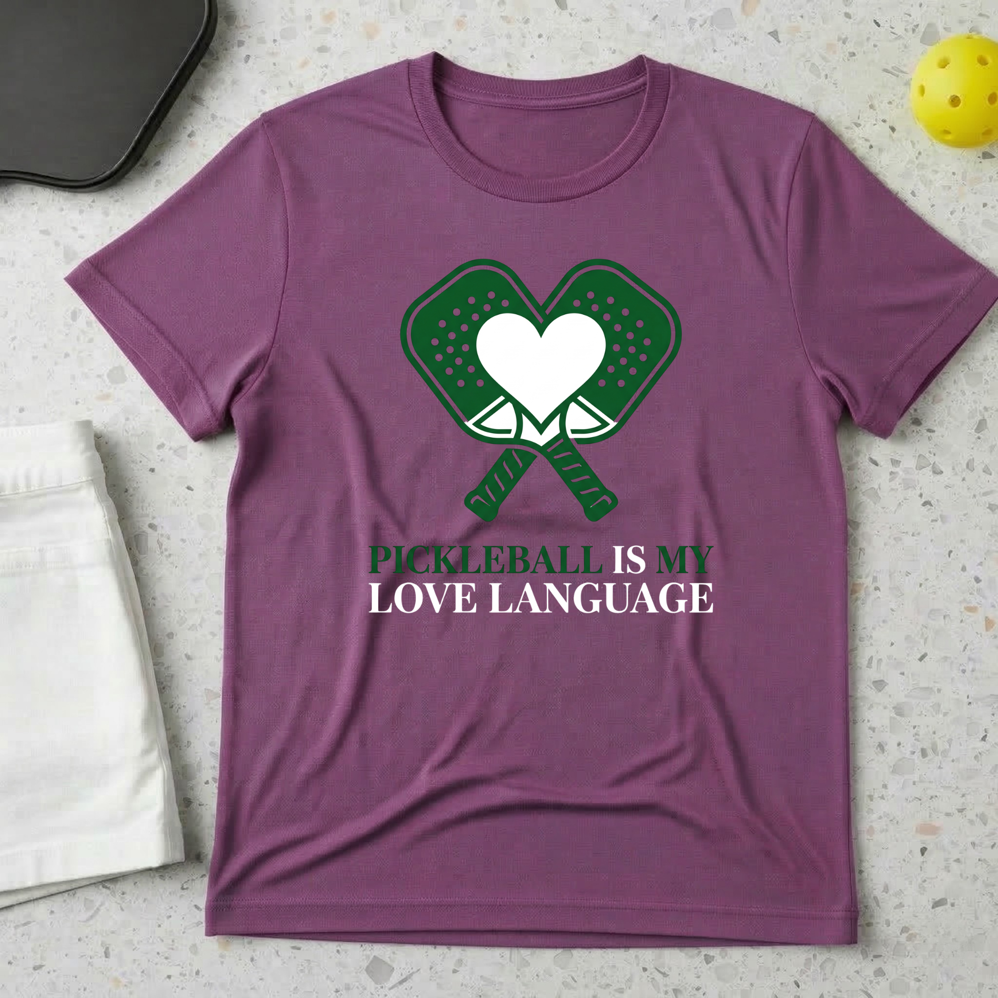 Pickleball Is My Love Language T-shirt
