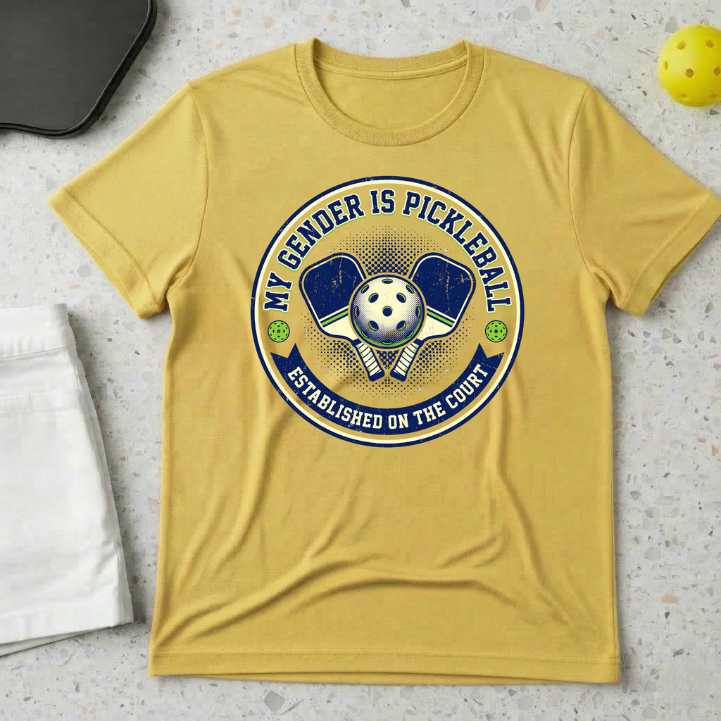My Gender Is Pickleball T-shirt
