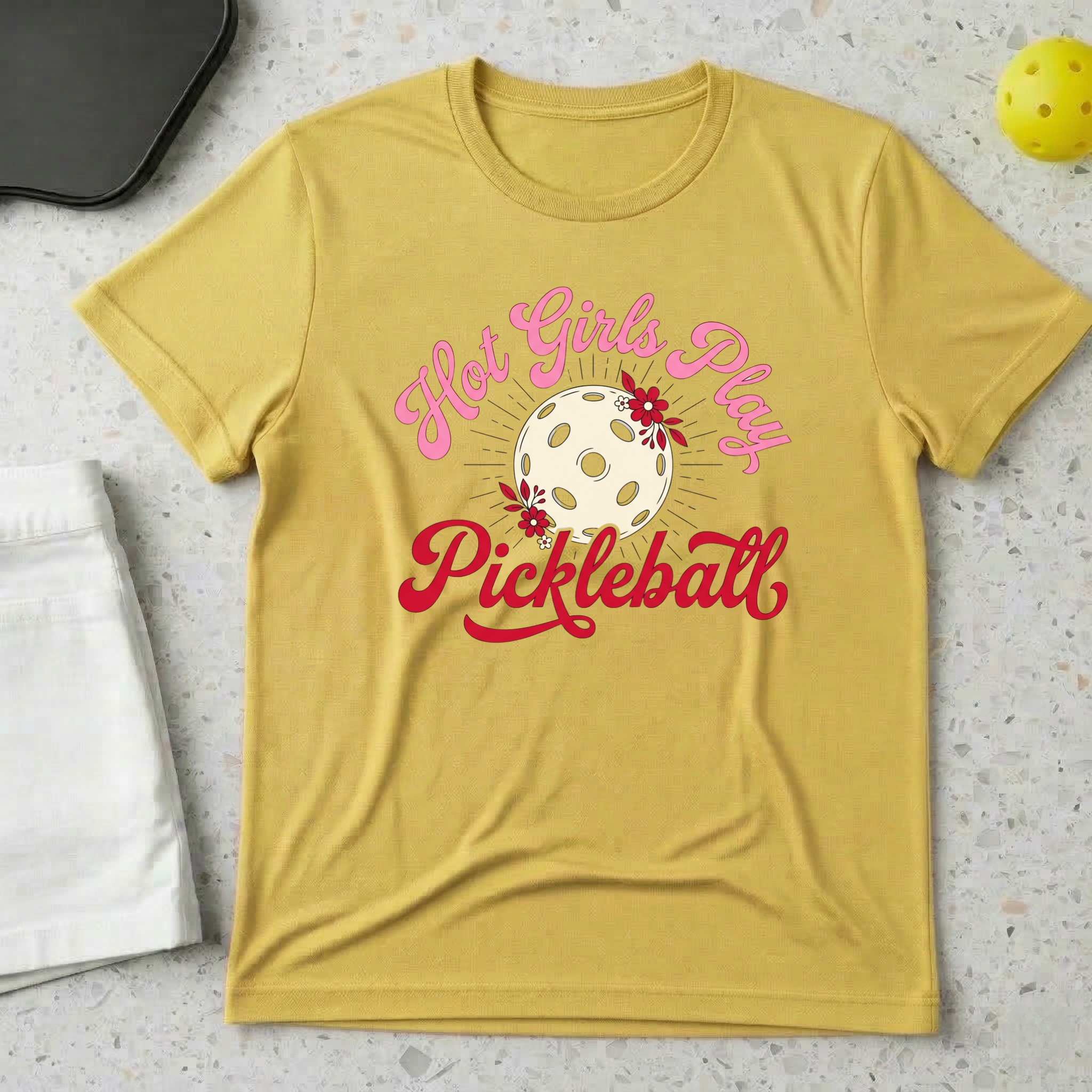 Hot Girls Play Pickleball T-shirt