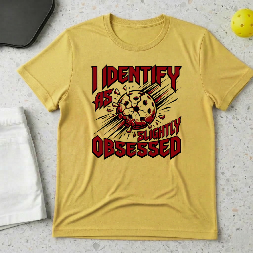 I identify as slightly obsessed T-shirt