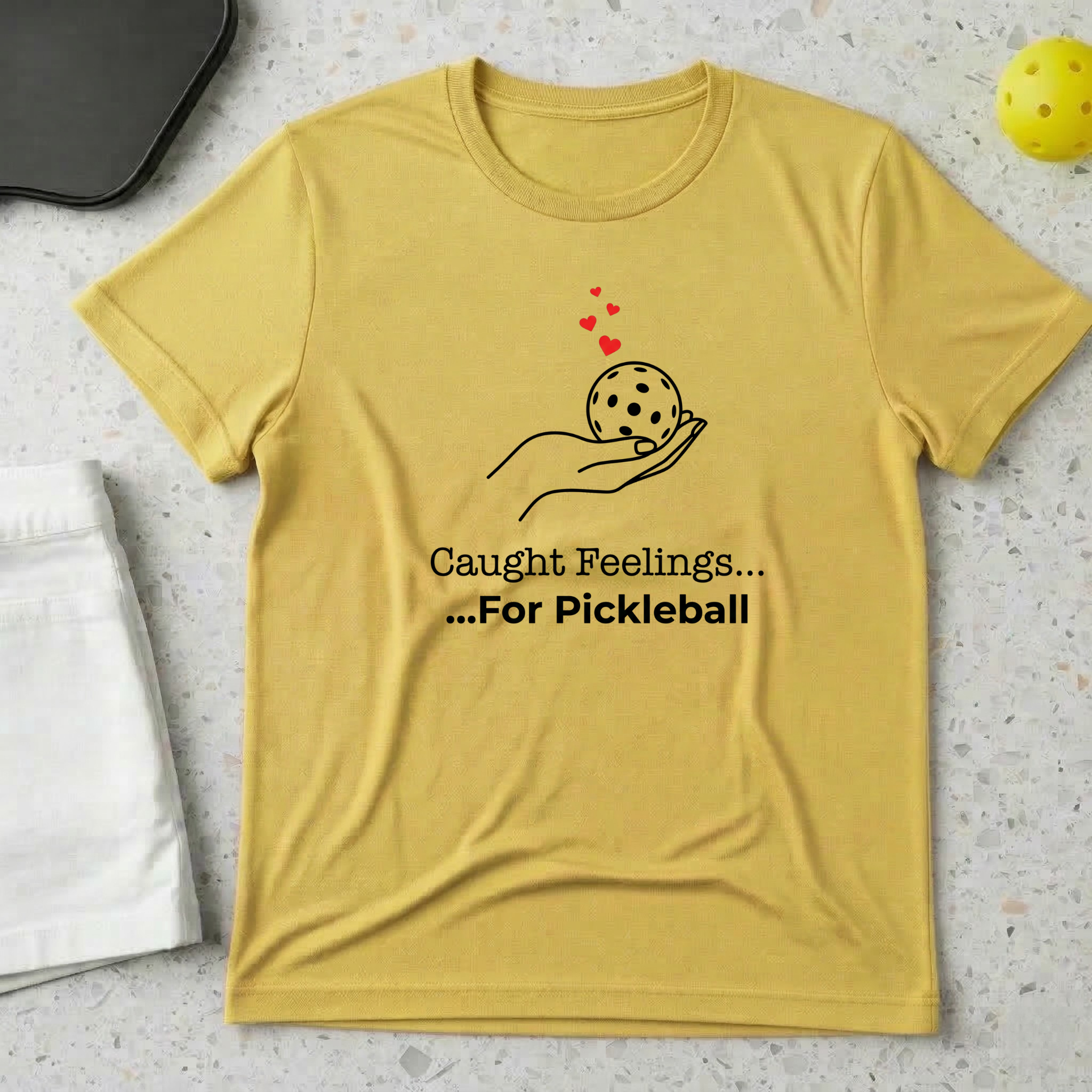 Caught Feelings For Pickleball T-shirt