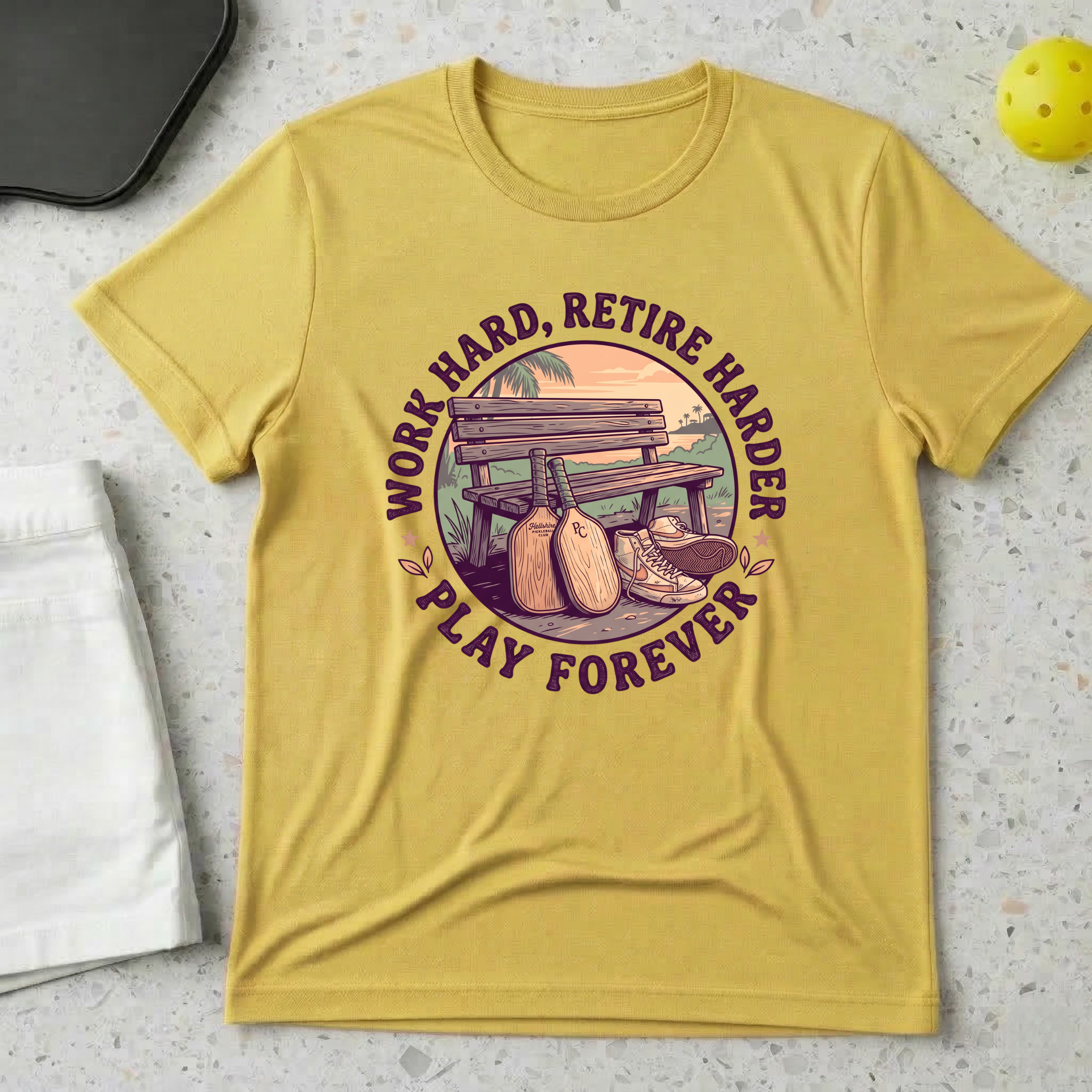 Work Harder. Retire Harder T-shirt