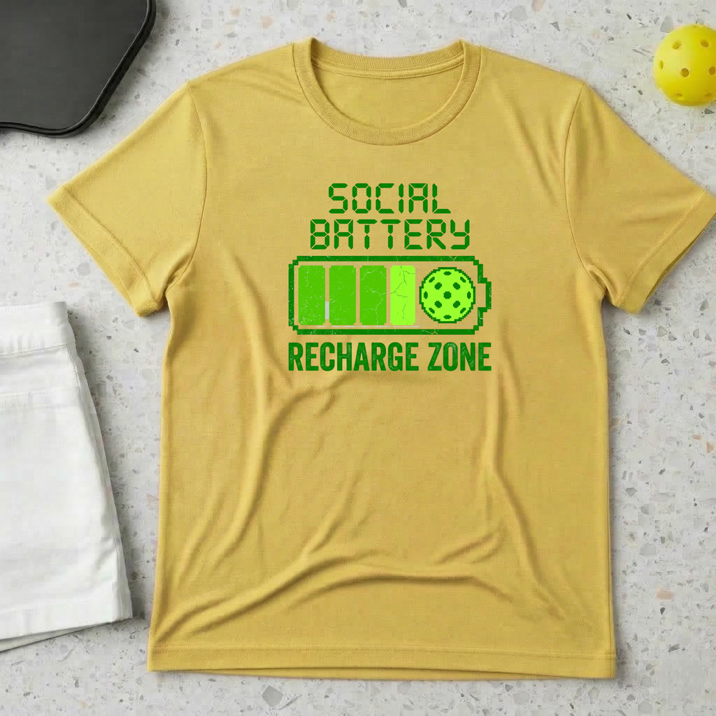 Social Battery Recharge Zone T-shirt