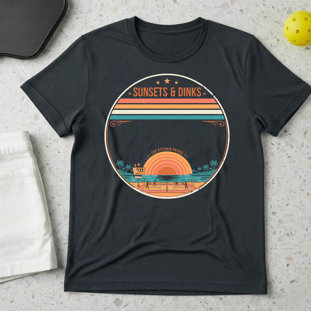 Sunset and dinks T-shirt