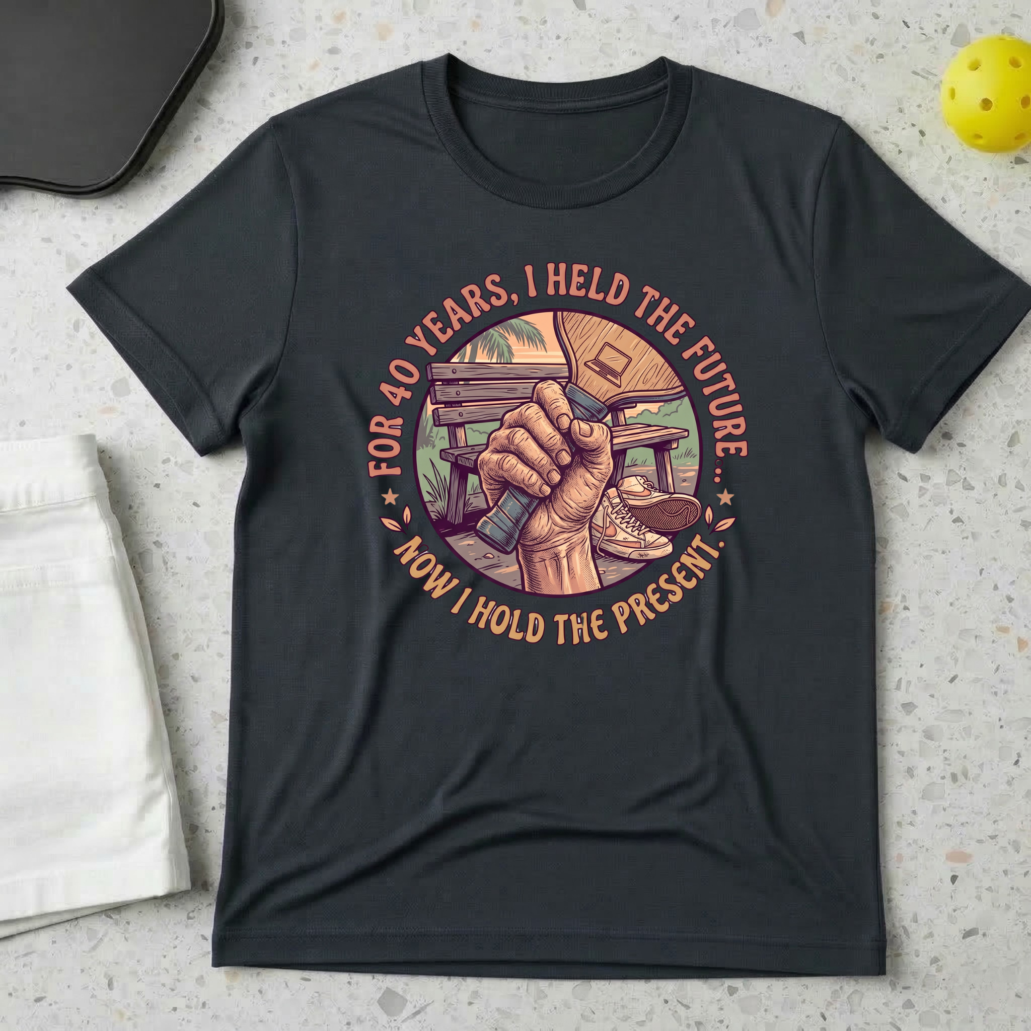 For 40 years I Held The Future T-shirt