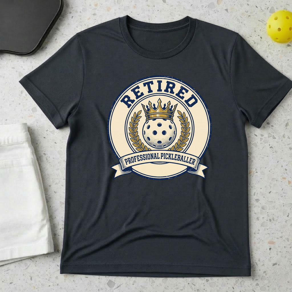 Retired professional Pickleballer T-shirt