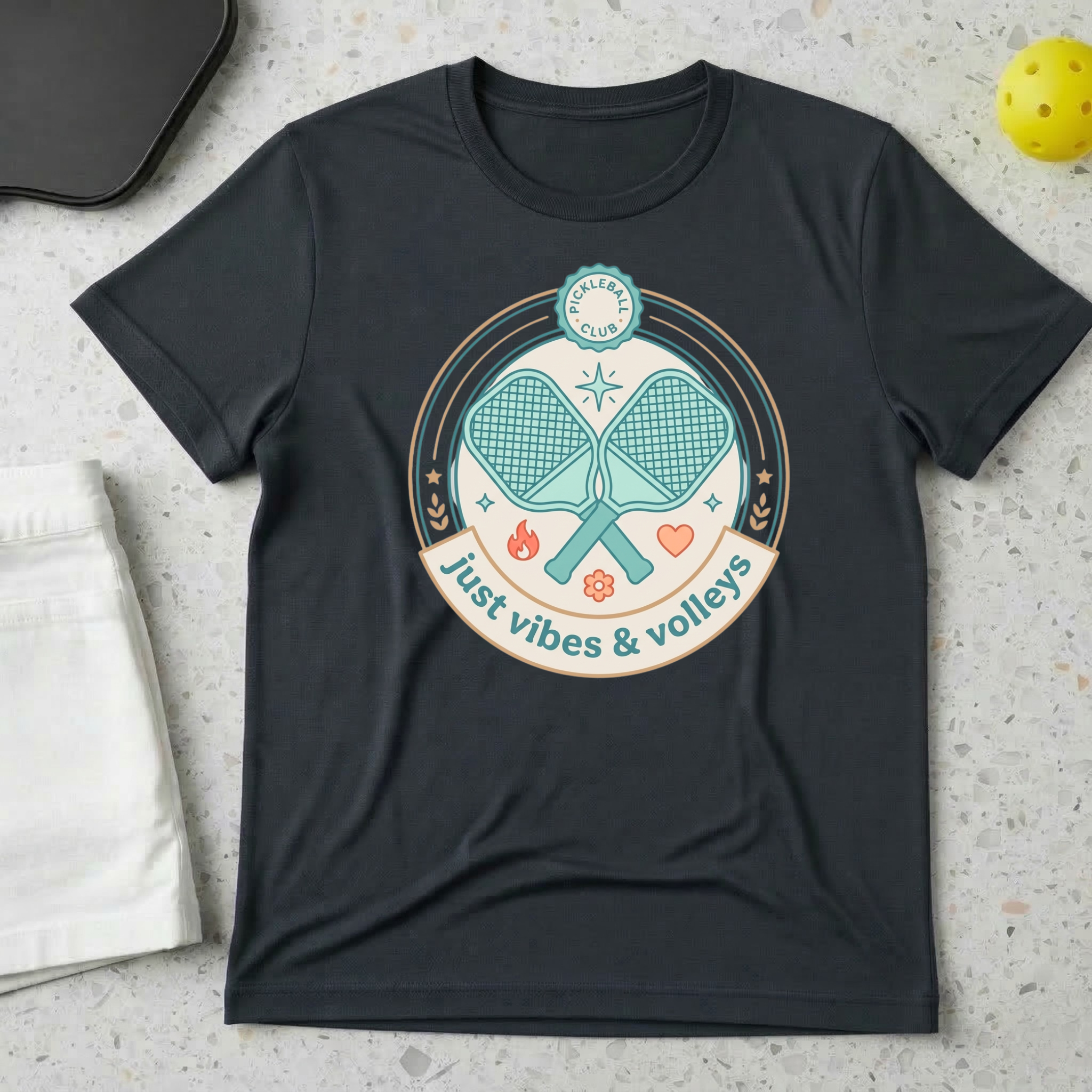 Just Vibes & Volleys T-shirt