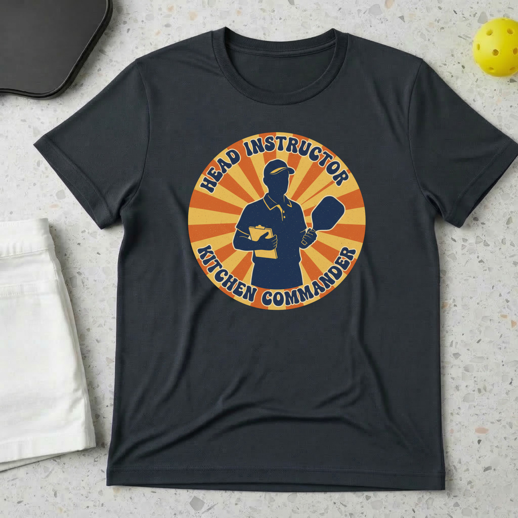 Head Instructor, Kitchen Commander T-Shirt