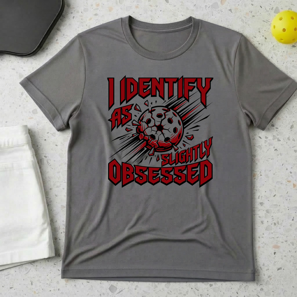 I identify as slightly obsessed T-shirt