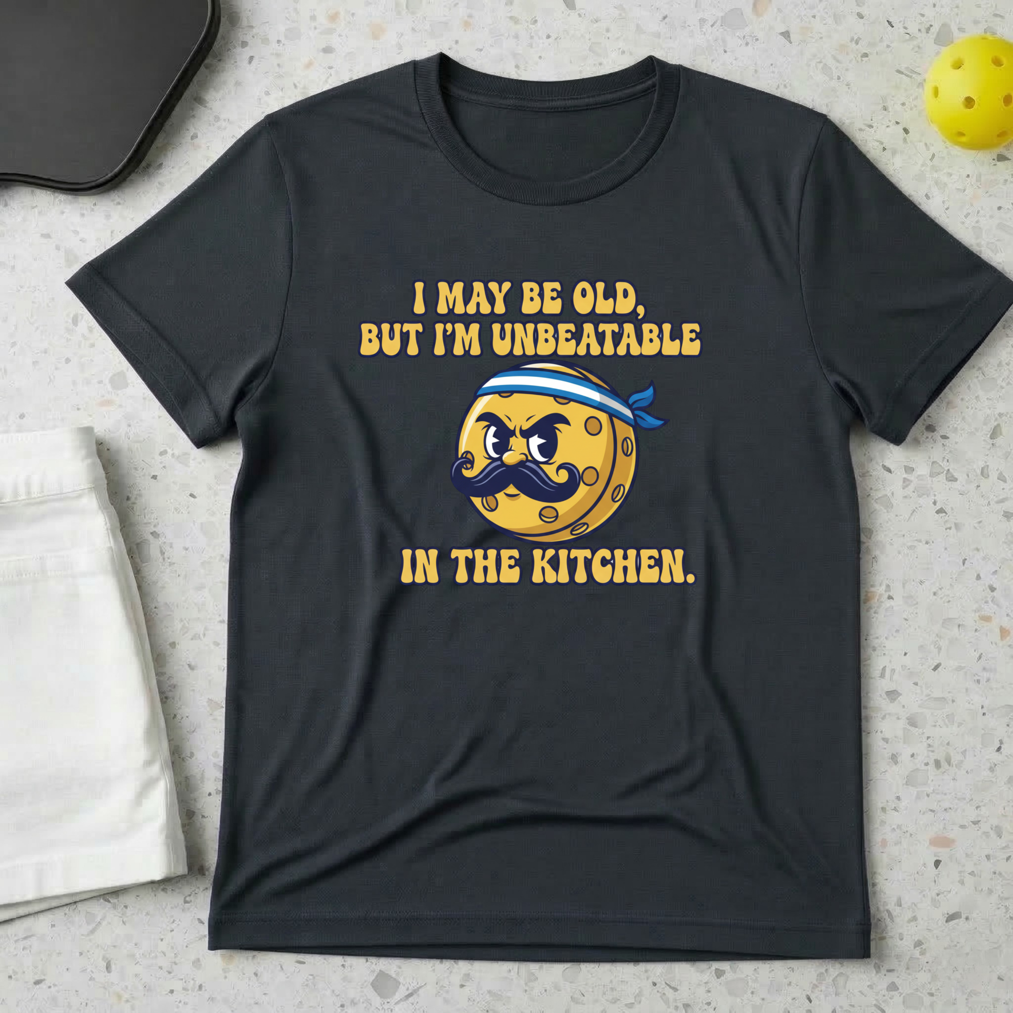 I may be old but am unbeatable in the kitchen T-Shirt