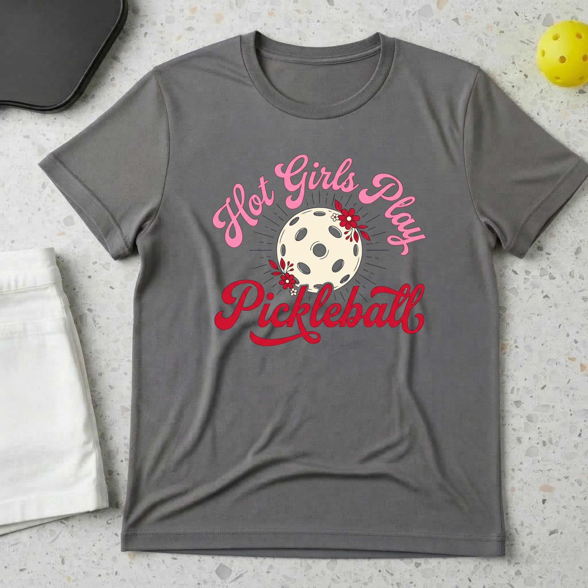Hot Girls Play Pickleball T-shirt