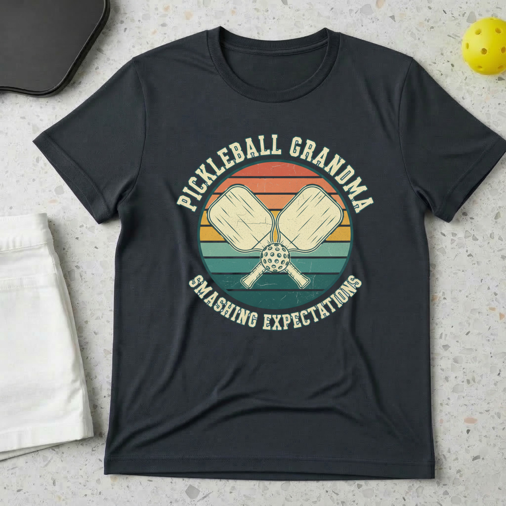 Pickelball grandma,smashing expectations T-Shirt