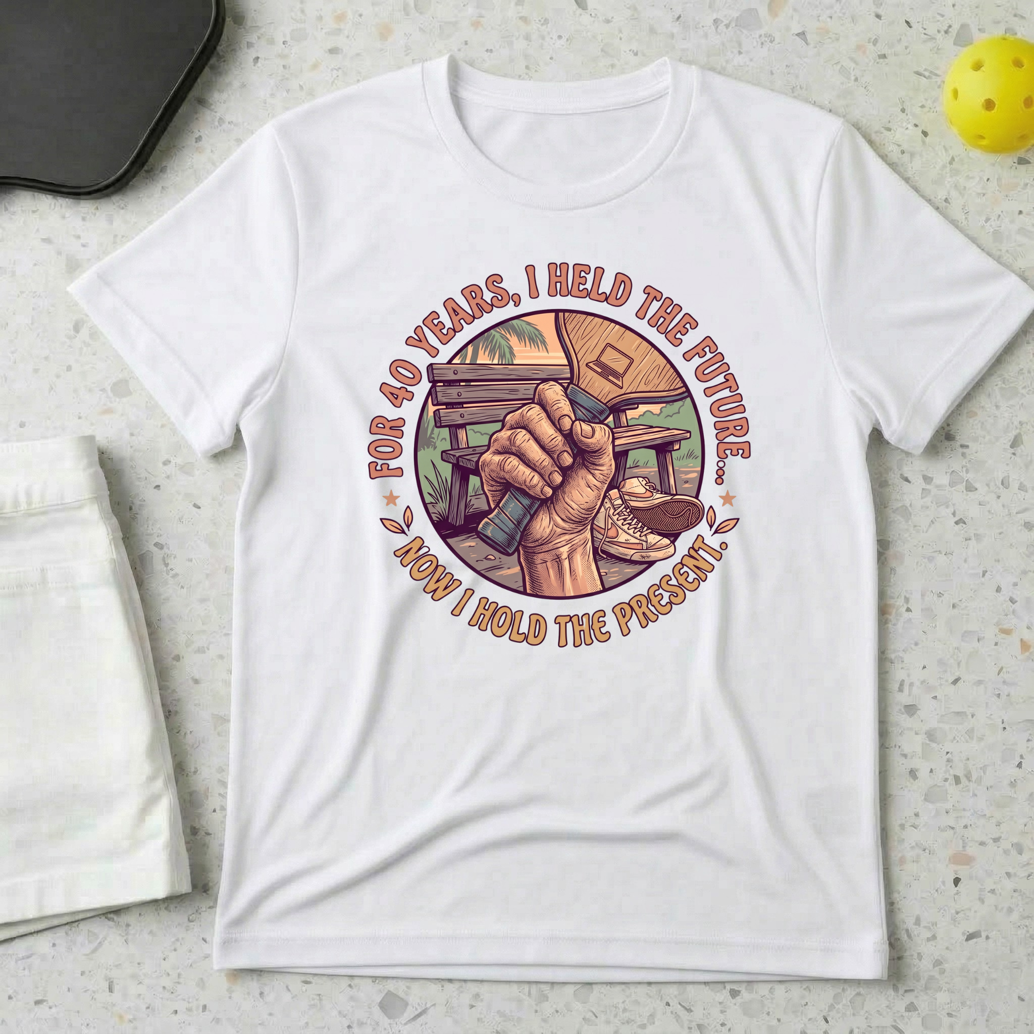 For 40 years I Held The Future T-shirt