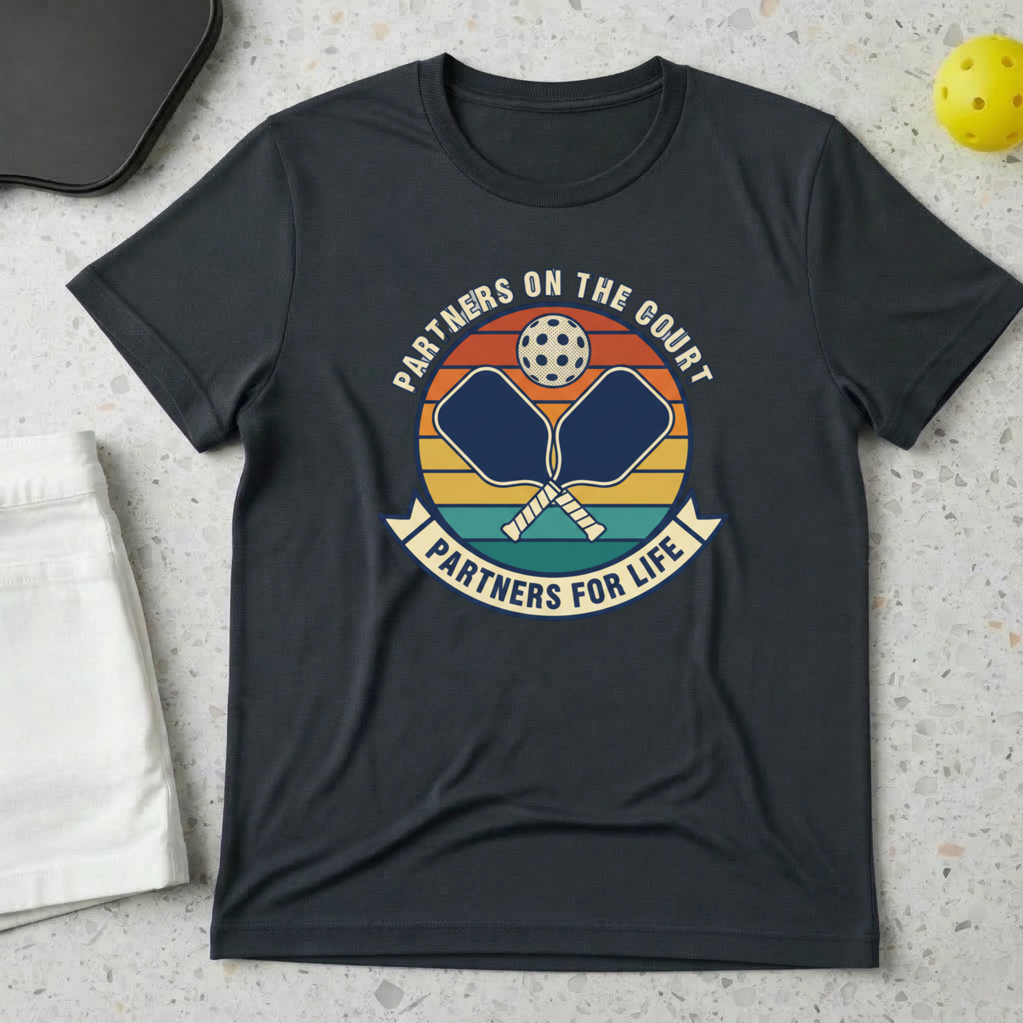 Partners on the court, Partners for life T-Shirt