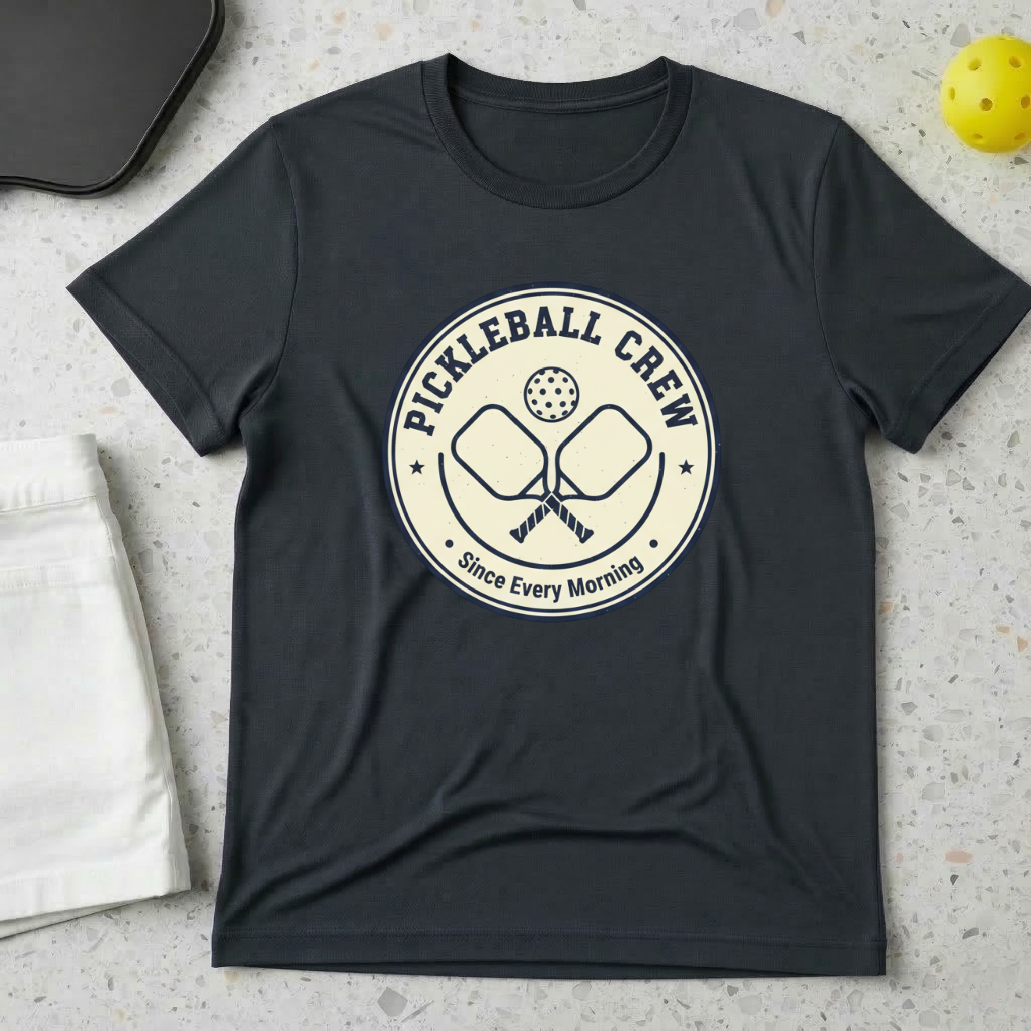 Pickleball crew since every morning T-Shirt