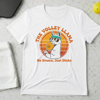 volley llama no drama just dinks T-Shirt