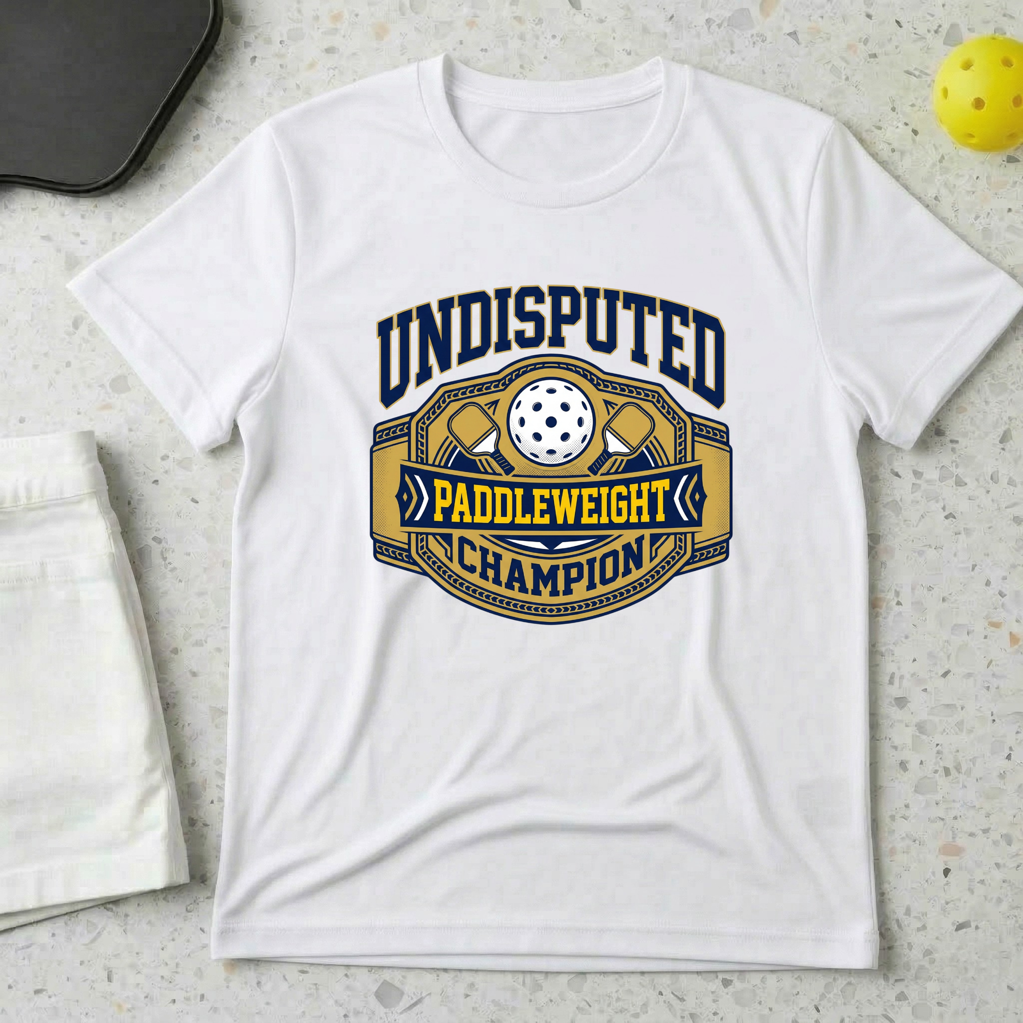Undisputed Paddle weight champion T-shirt