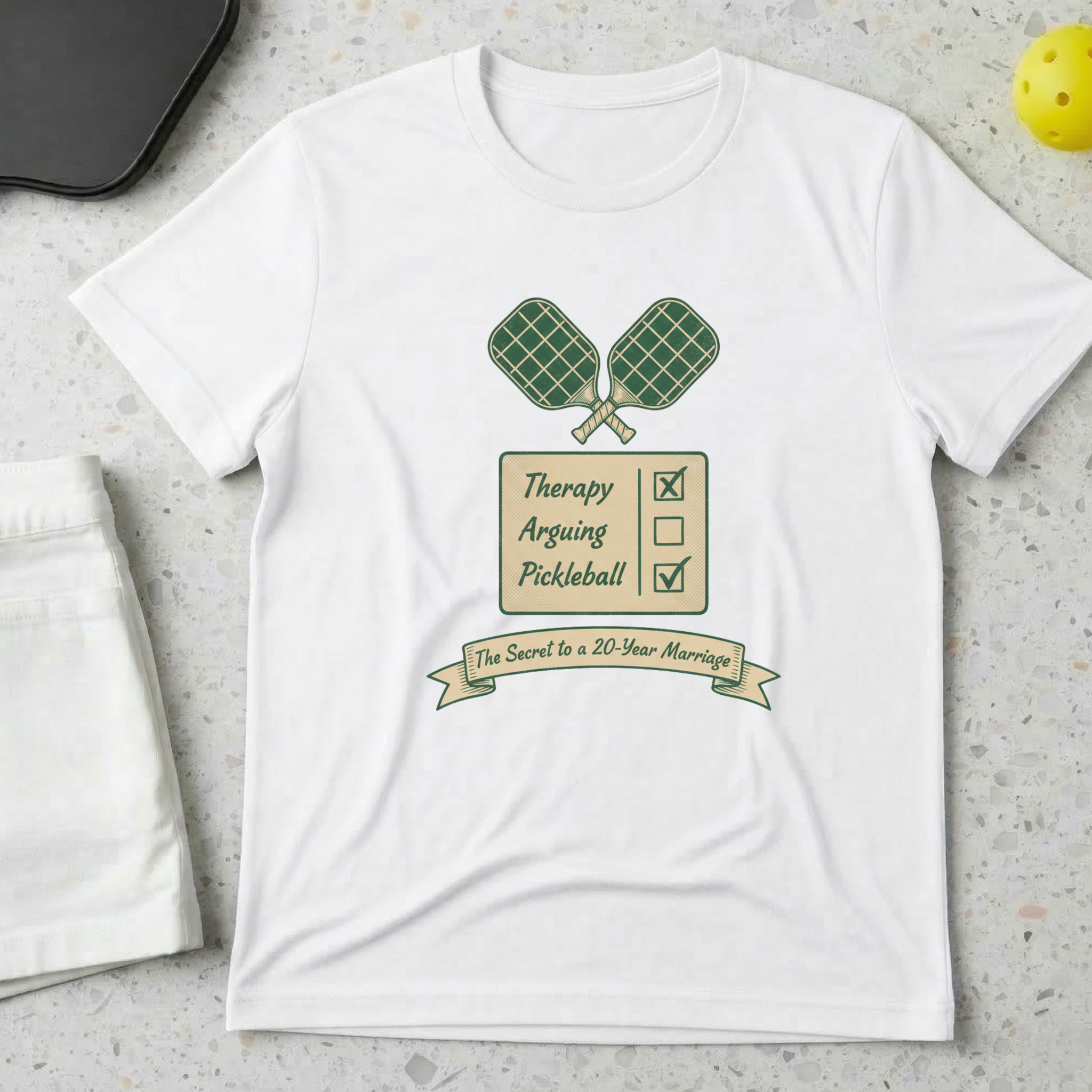 The secret to a 20 year marriage T-Shirt