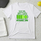 Social Battery Recharge Zone T-shirt