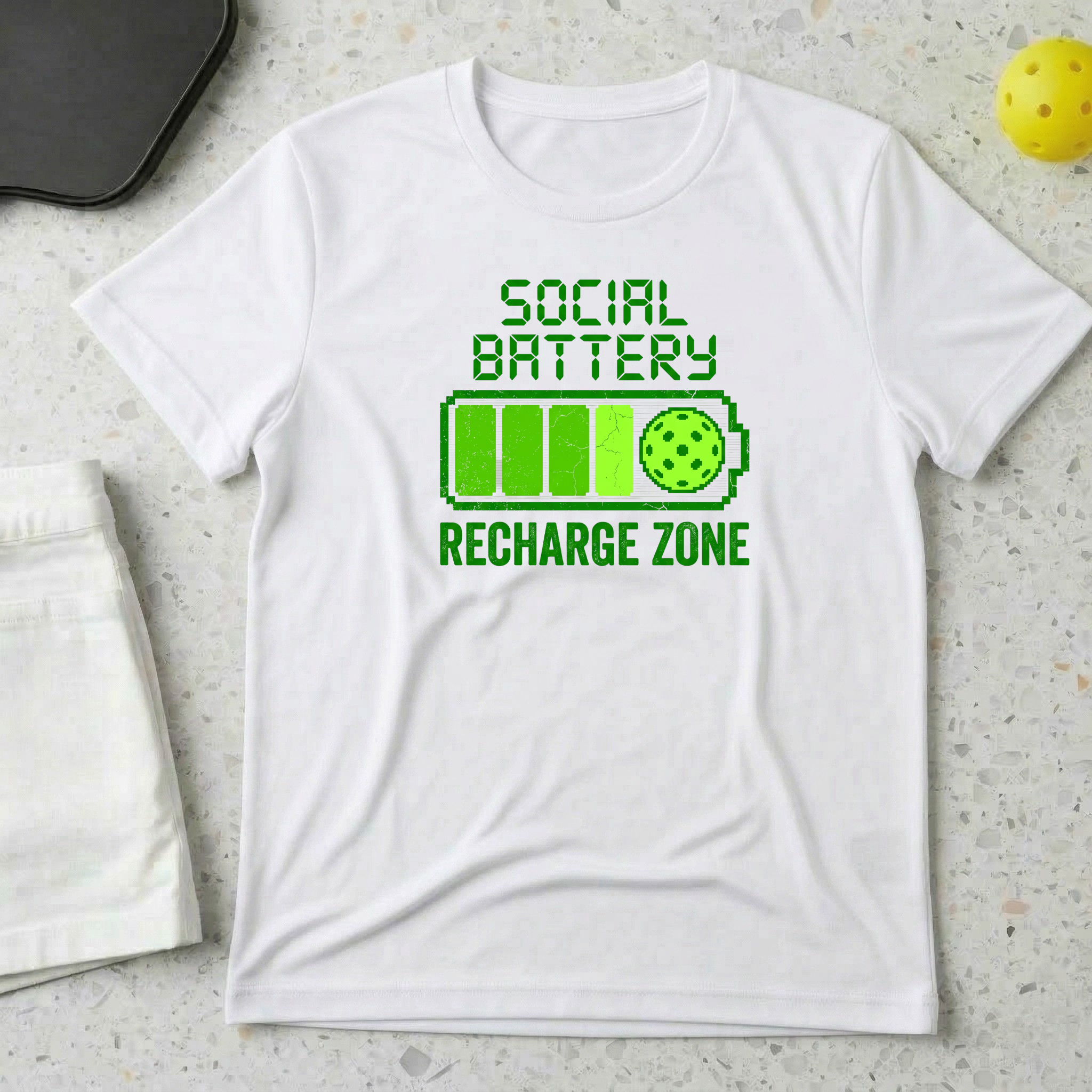 Social Battery Recharge Zone T-shirt