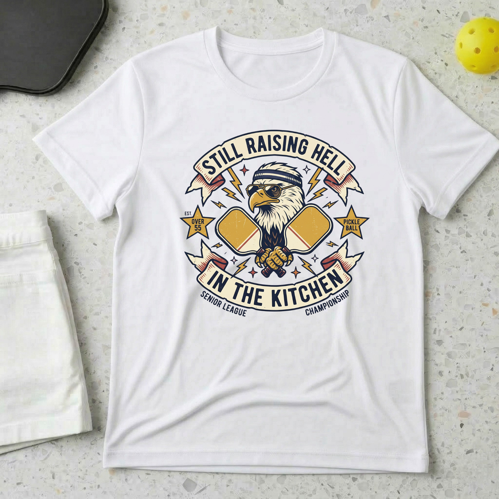 Still Raising hell in the kitchen T-shirt