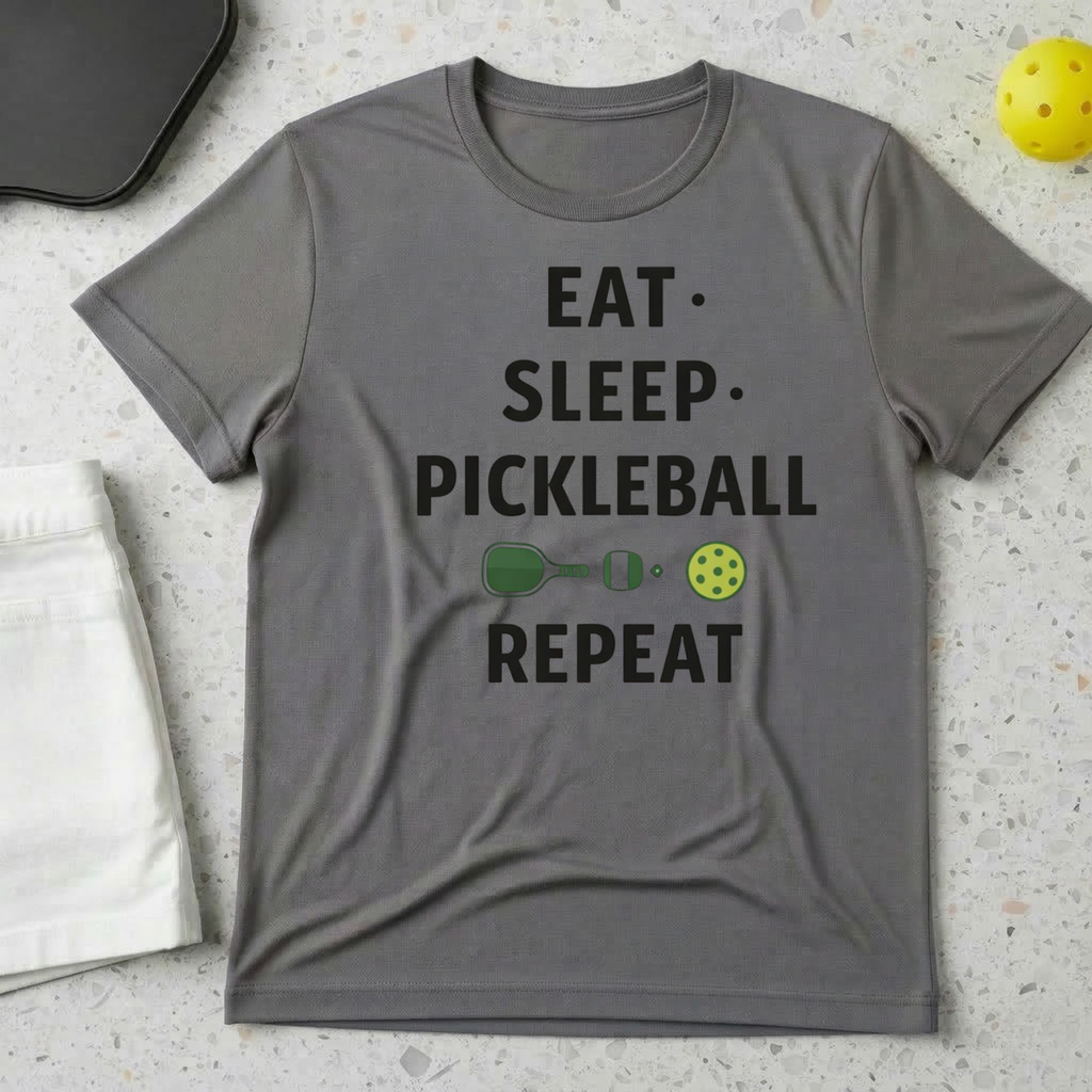 Eat sleep pickleball repeat T-Shirt