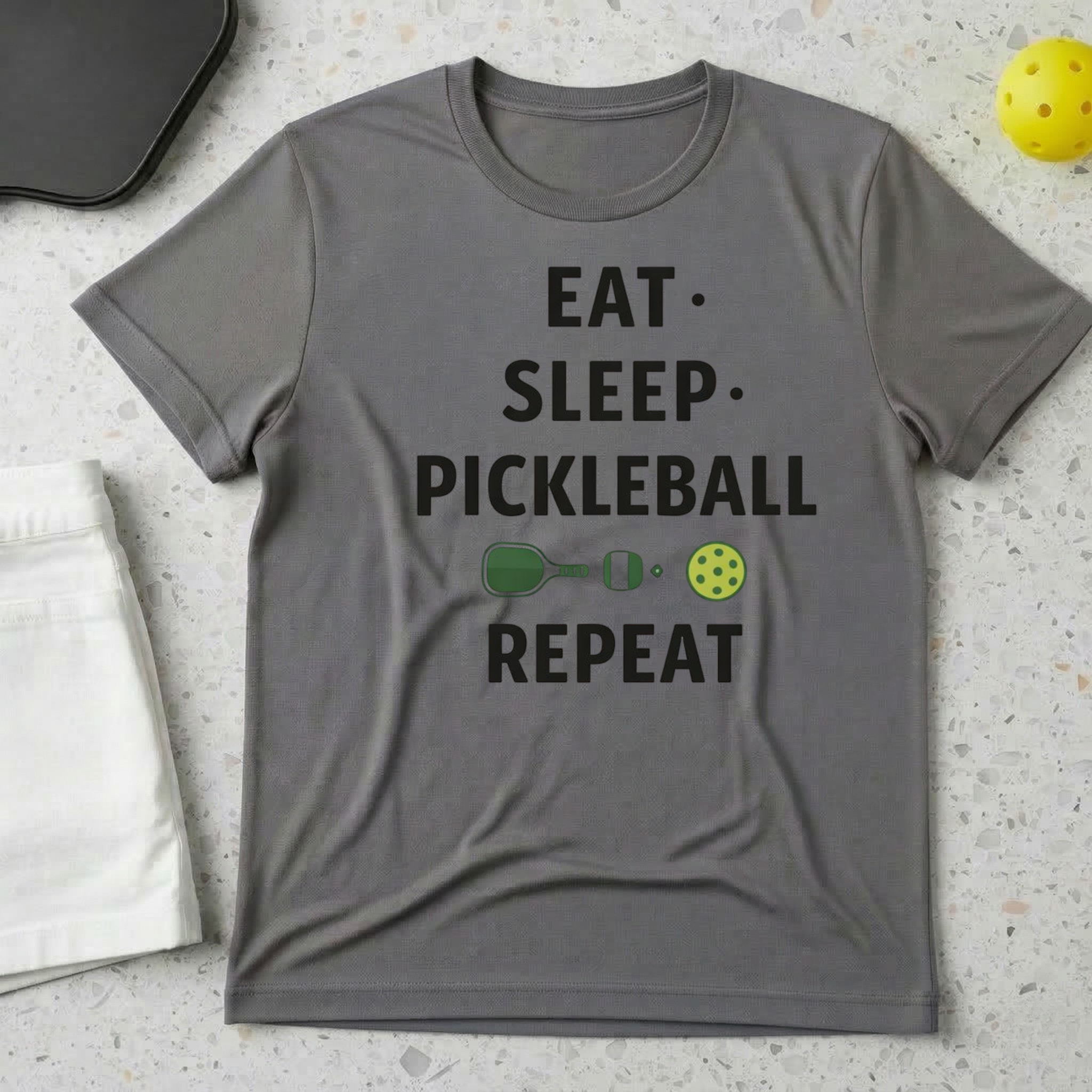 Eat sleep pickleball repeat T-Shirt