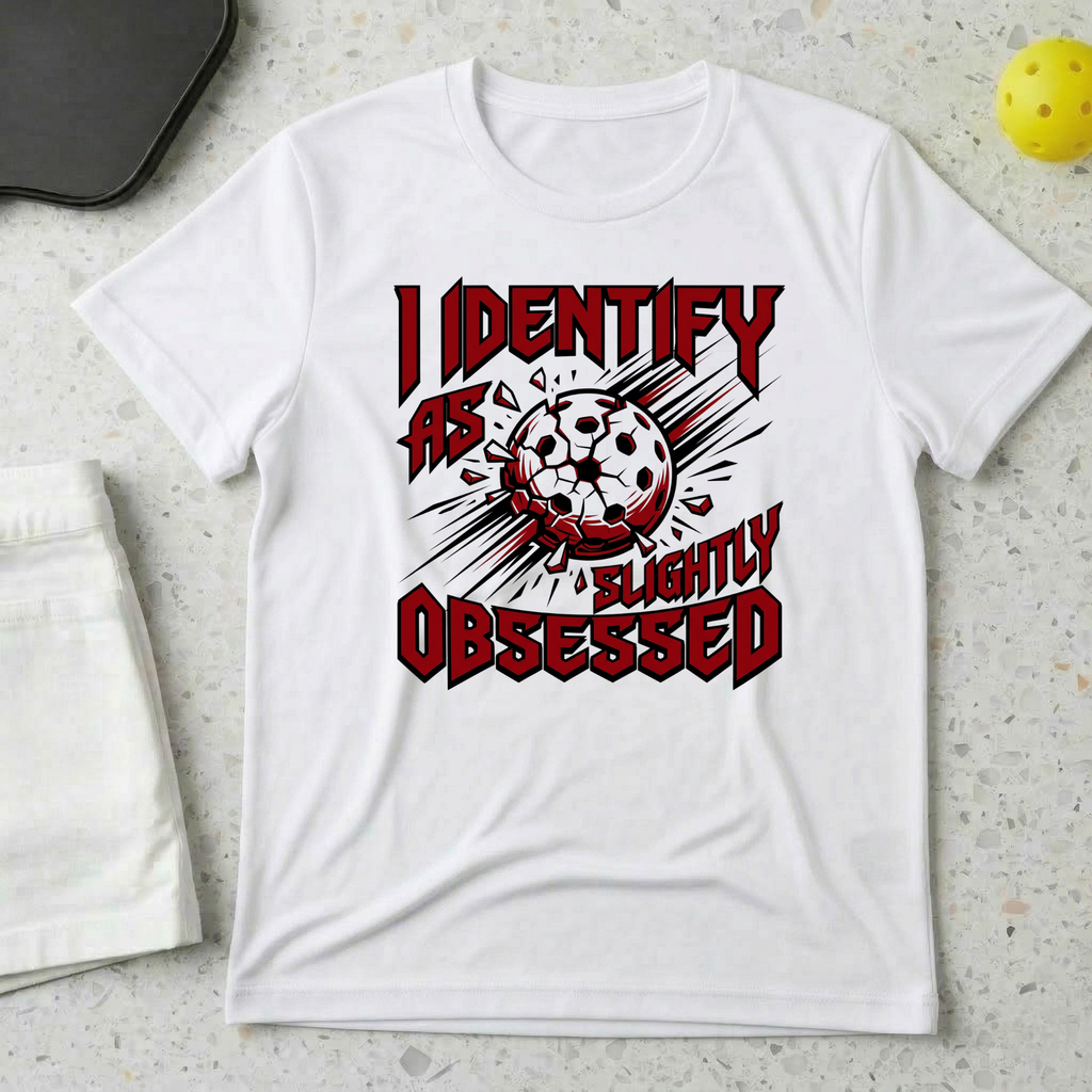 I identify as slightly obsessed T-shirt
