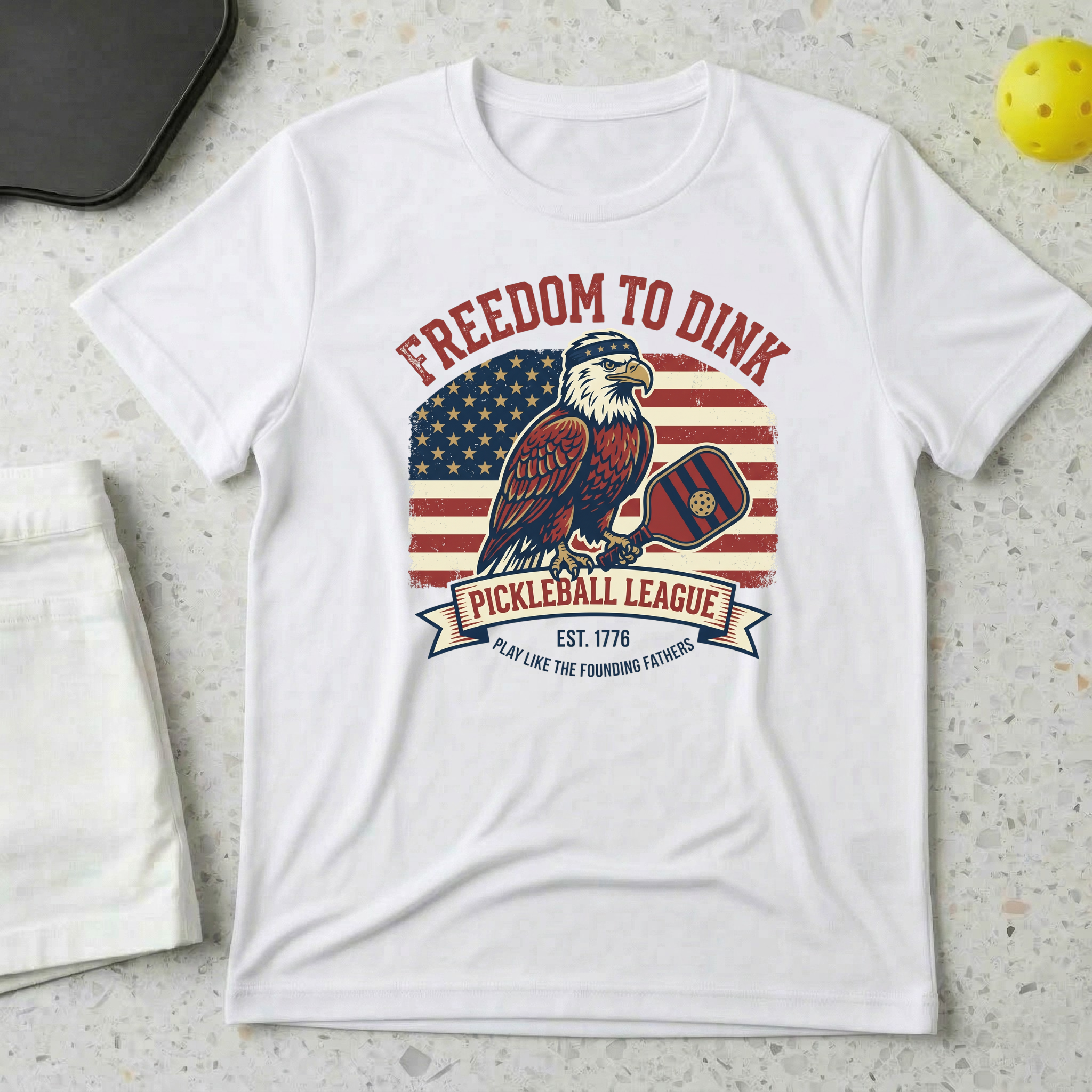 Freedom to dink T-shirt