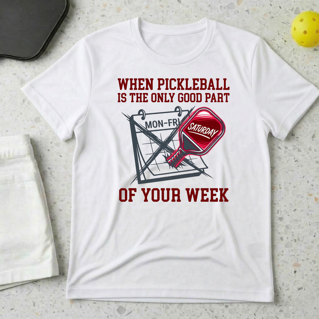 When Pickleball Is The Only Good Part Of Your Week T-shirt
