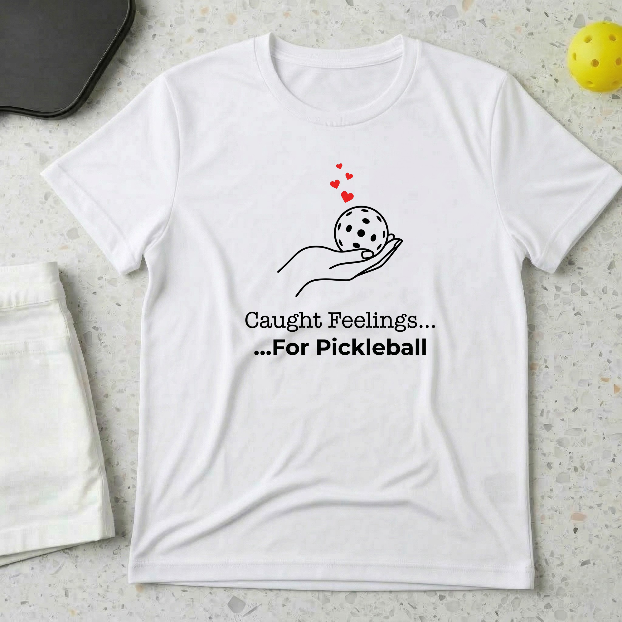 Caught Feelings For Pickleball T-shirt