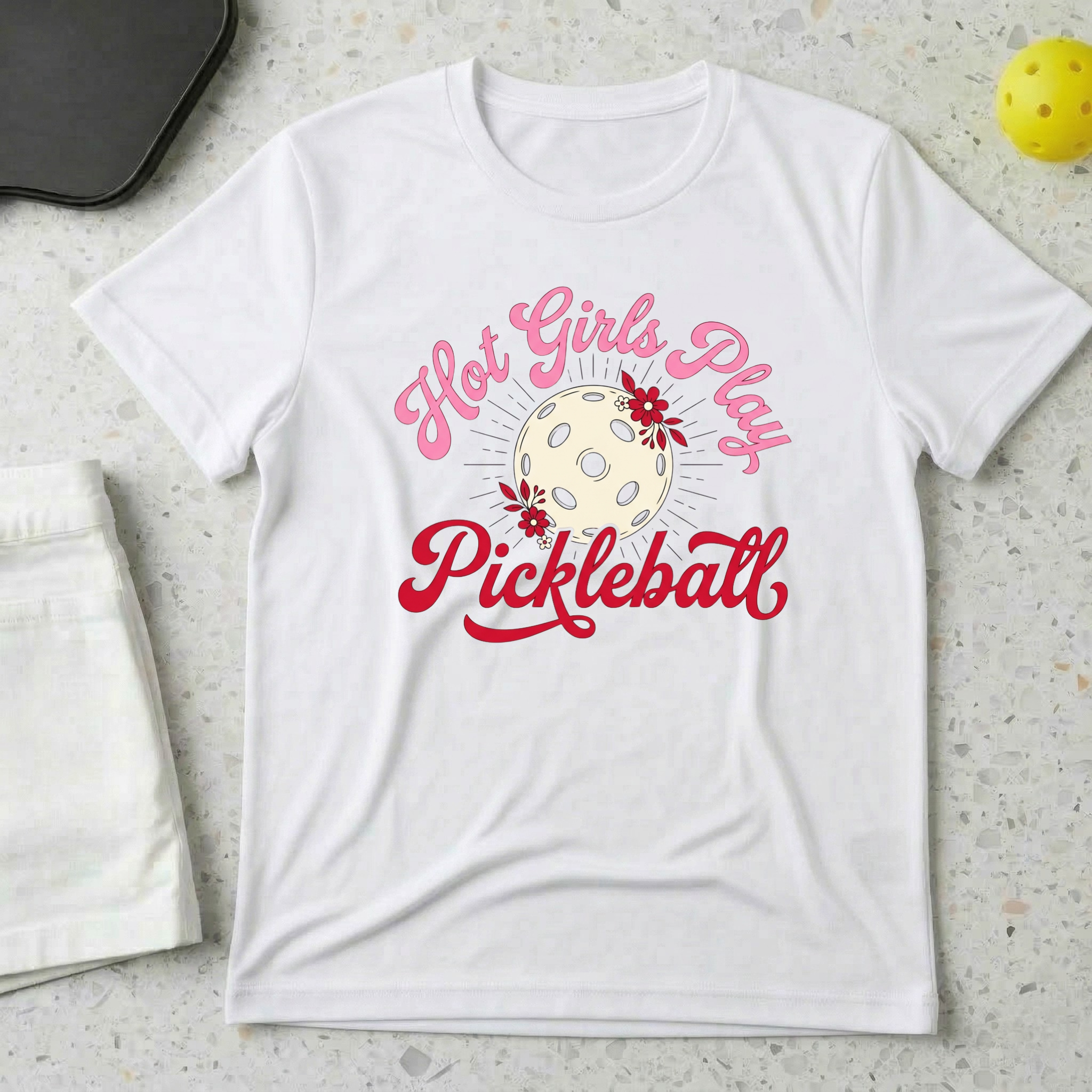 Hot Girls Play Pickleball T-shirt
