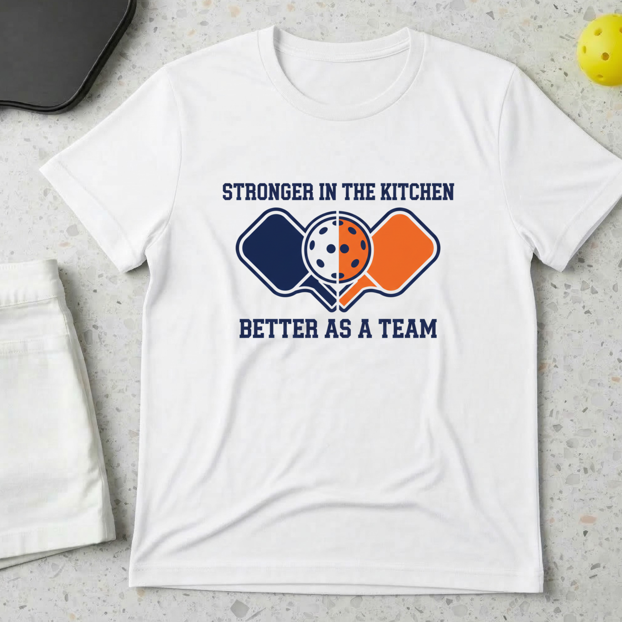 Stronger in the kitchen better as a team T-Shirt