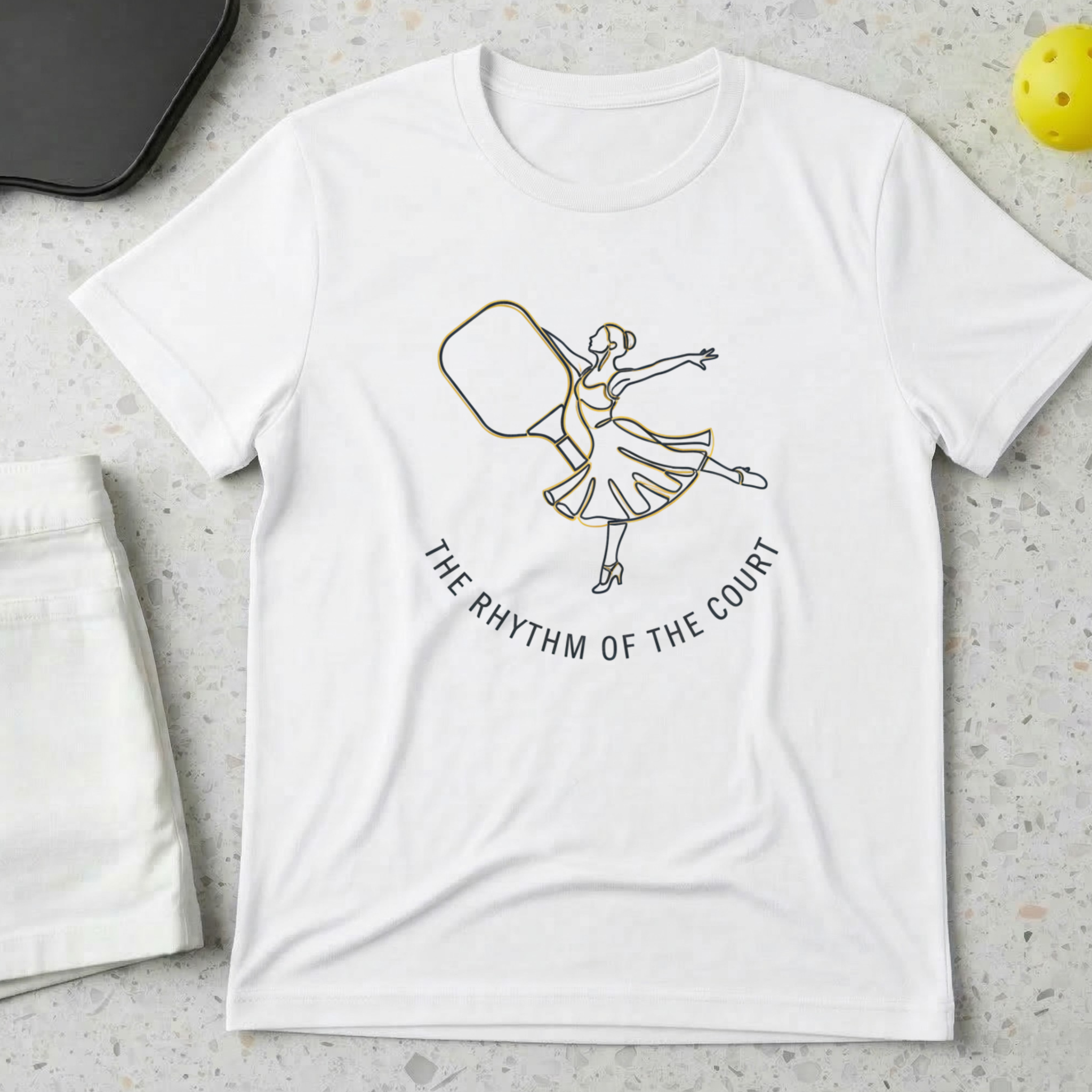 The rhythm of the court T-Shirt