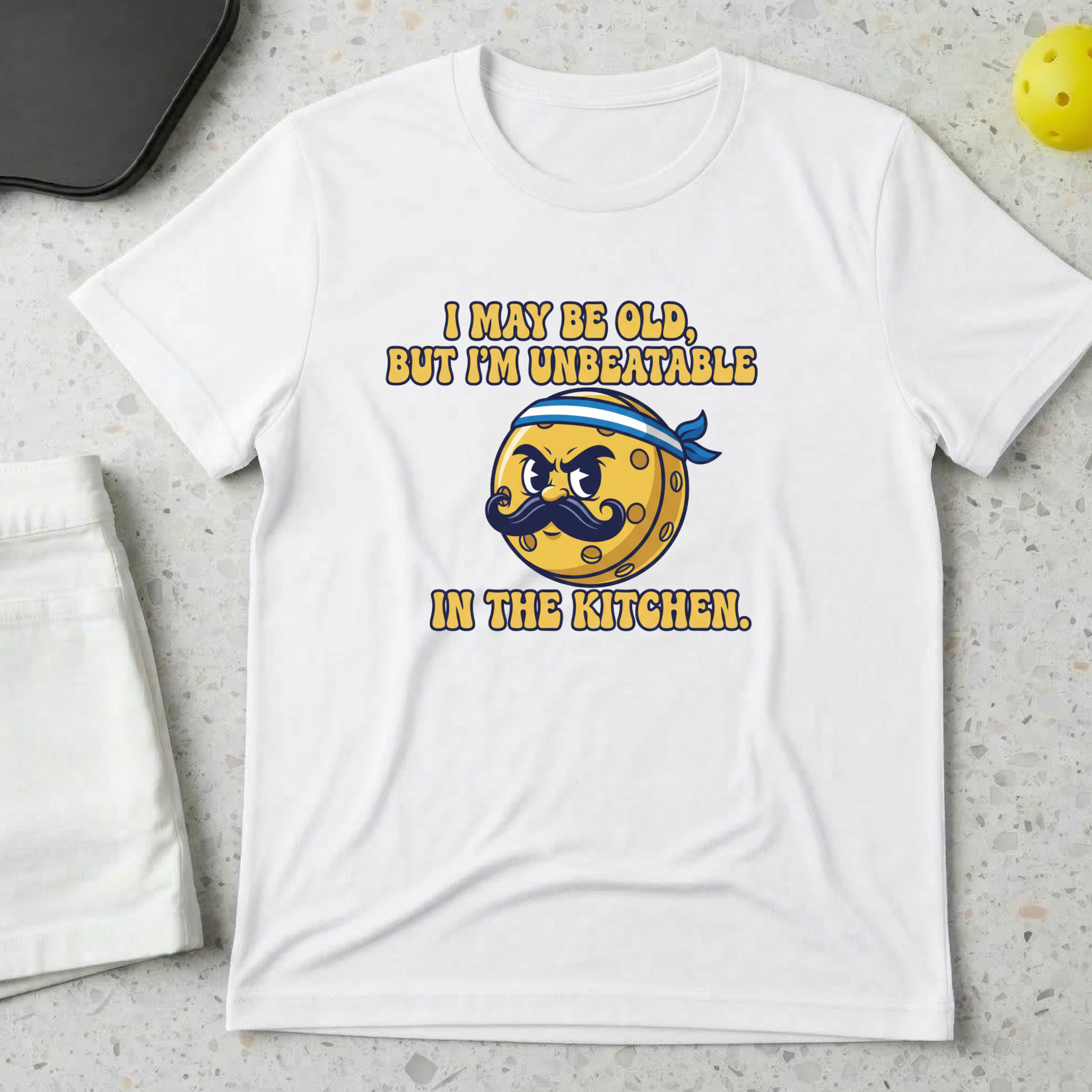 I may be old but am unbeatable in the kitchen T-Shirt