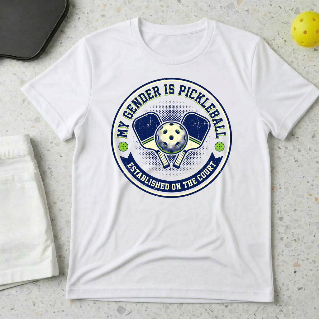 My Gender Is Pickleball T-shirt