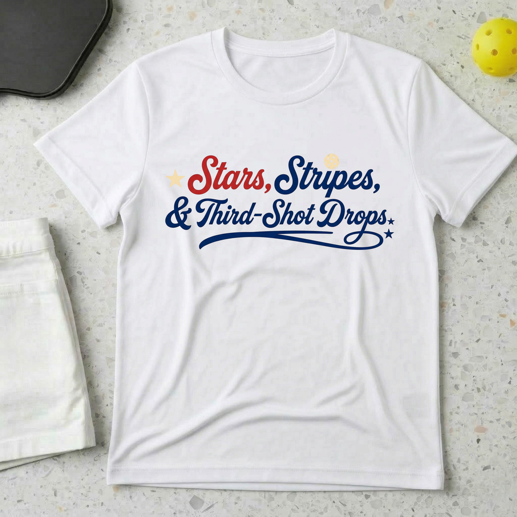 Stars, Stripes and third shot drops T-Shirt