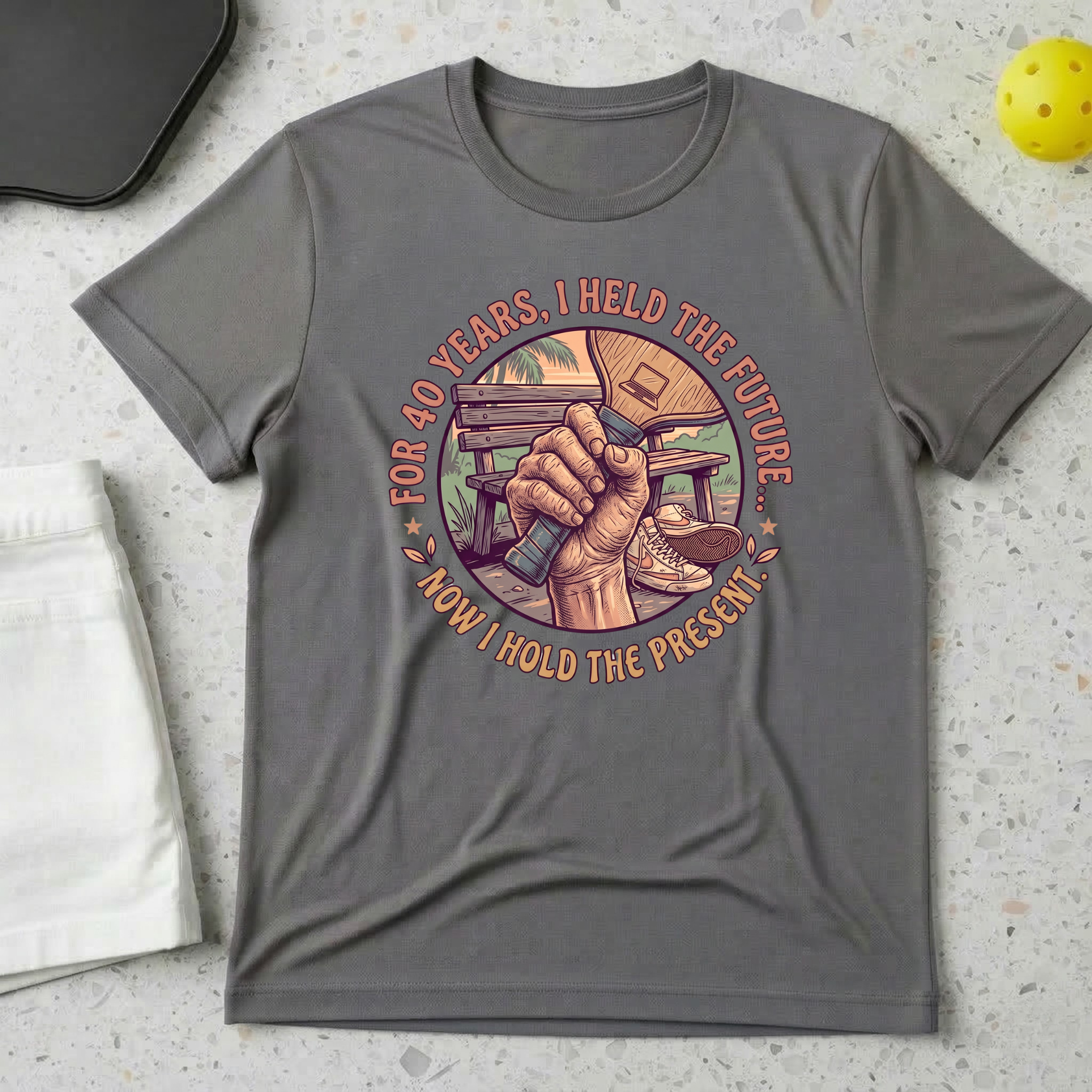 For 40 years I Held The Future T-shirt