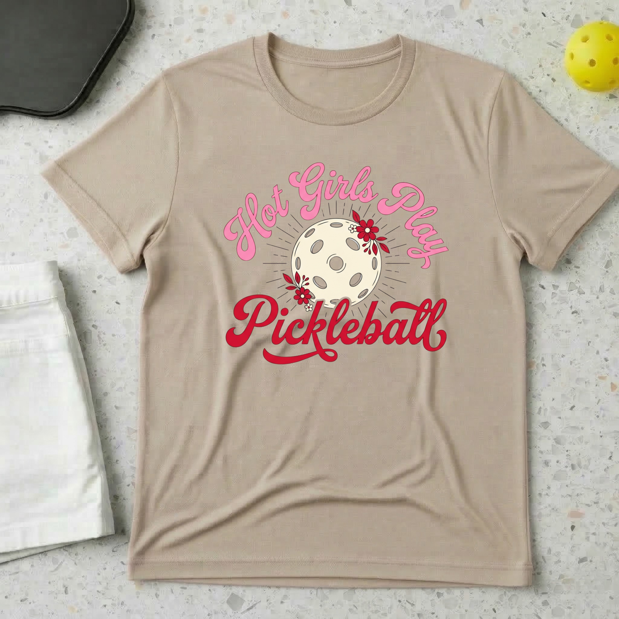 Hot Girls Play Pickleball T-shirt