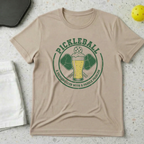 Pickleball a drinking club with a paddle problem T-shirt