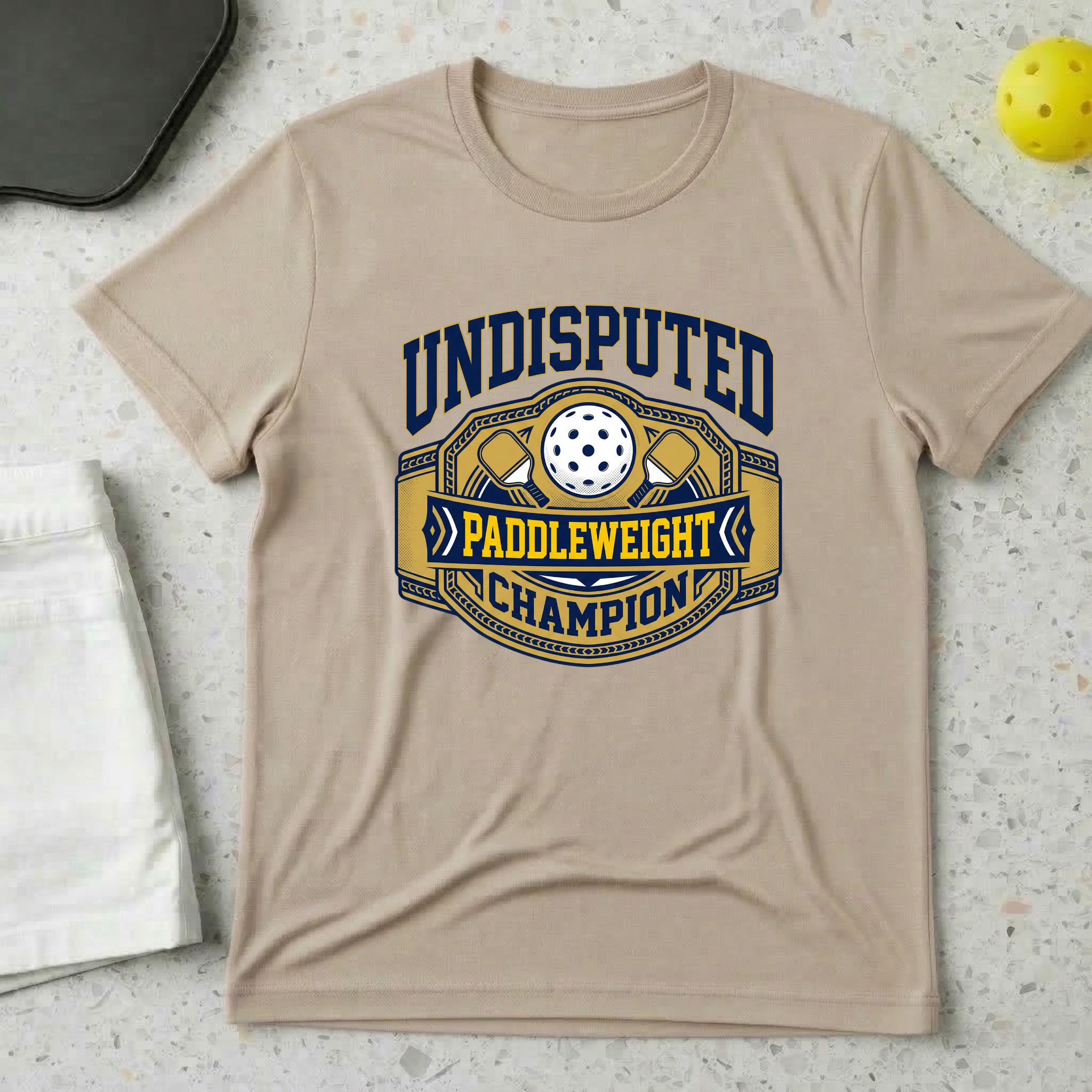 Undisputed Paddle weight champion T-shirt
