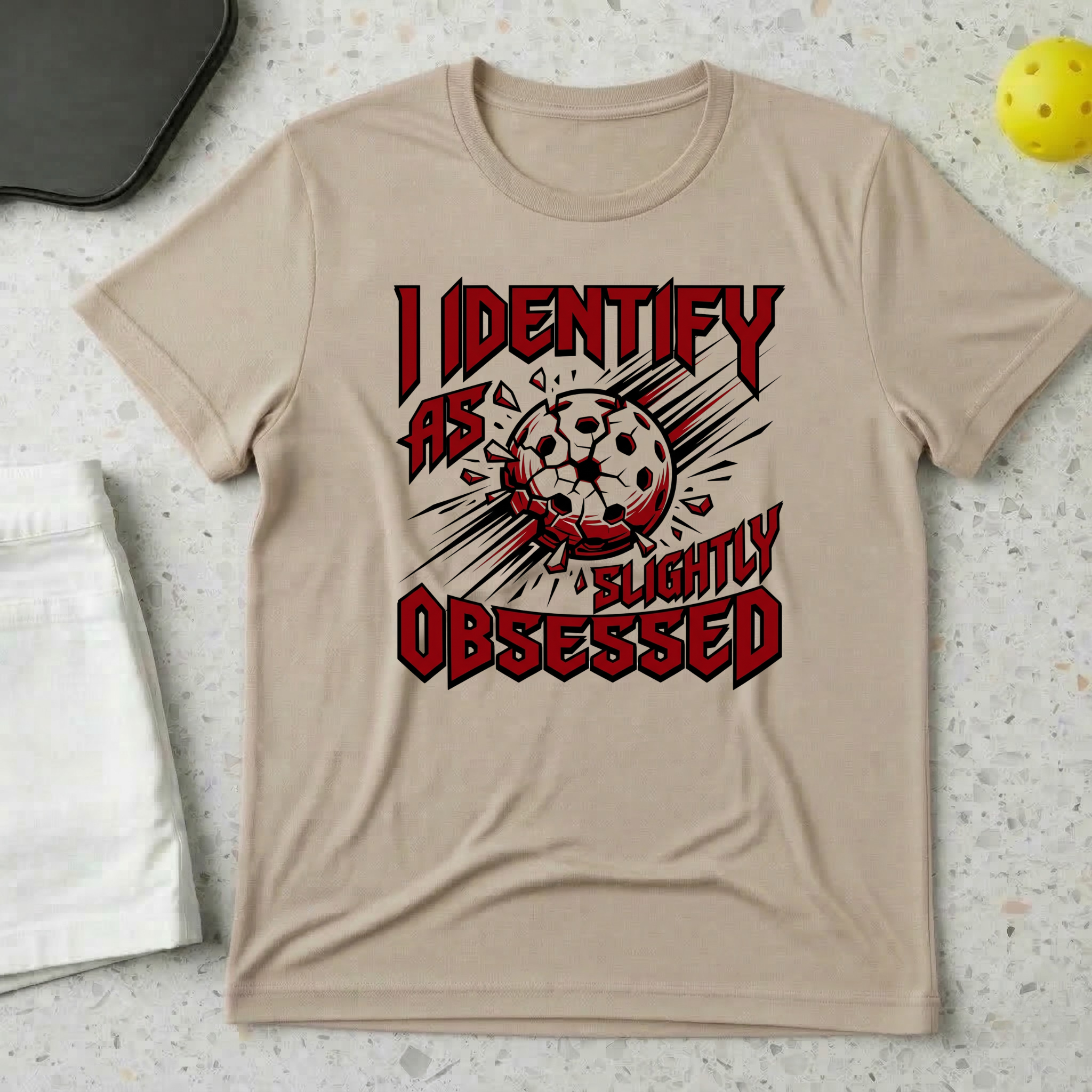I identify as slightly obsessed T-shirt