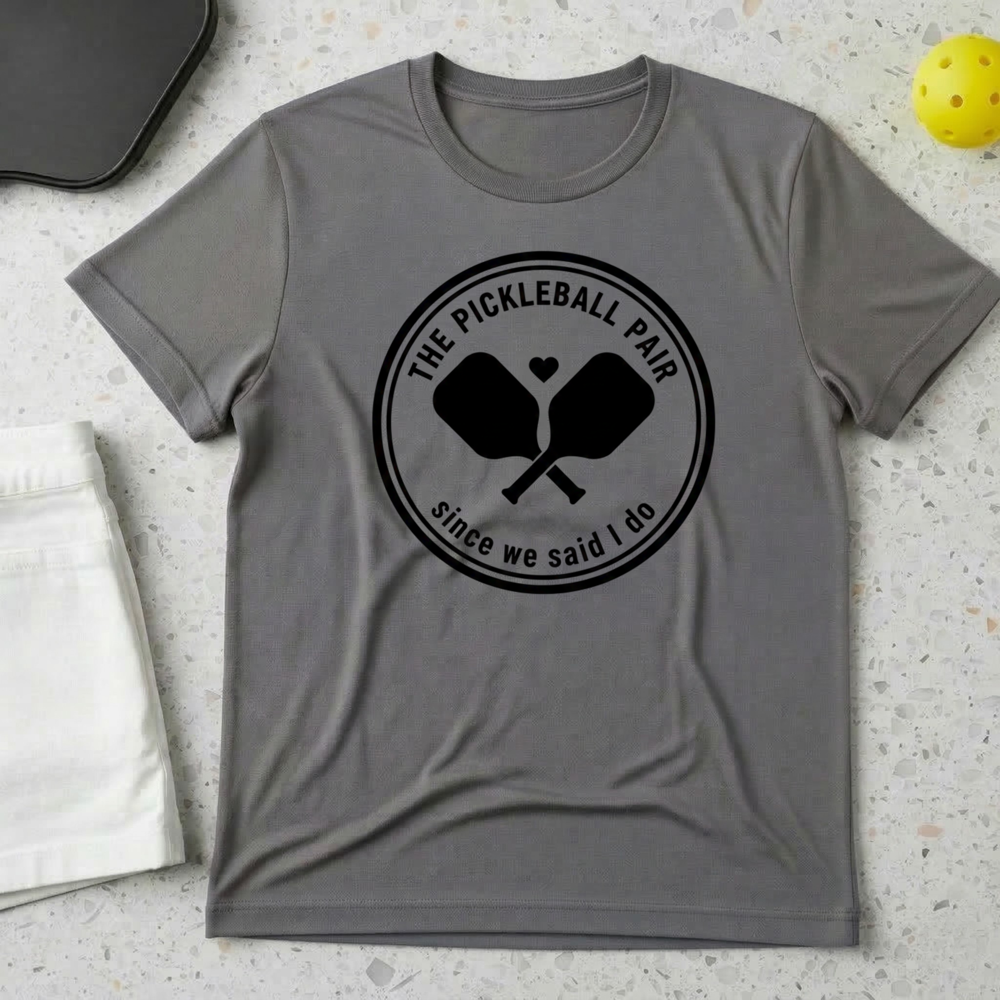The pickleball pair since we said I do T-Shirt