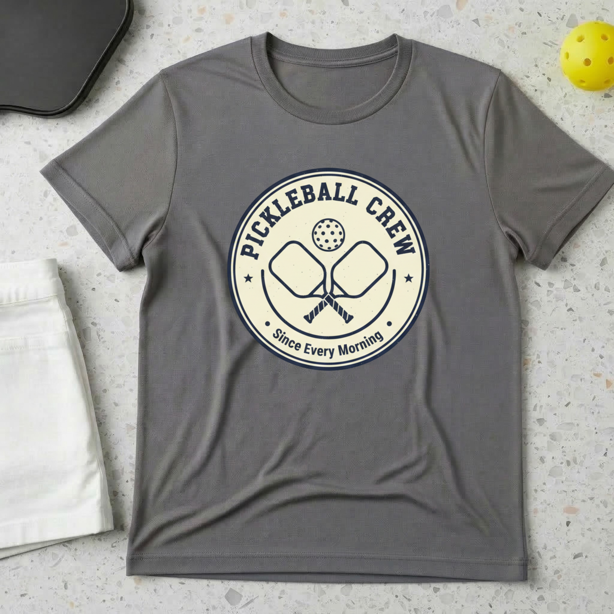 Pickleball crew since every morning T-Shirt