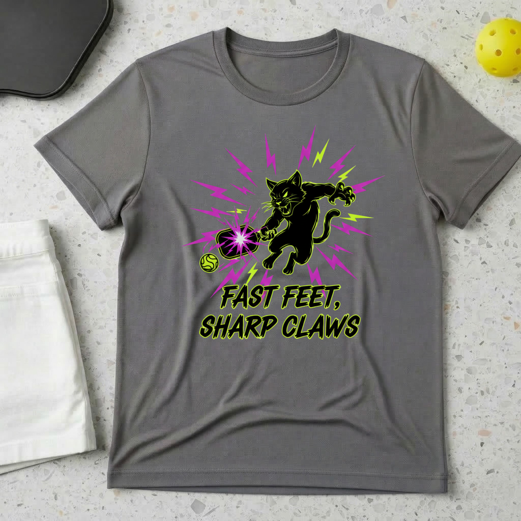 Fast feet sharp claws T-Shirt