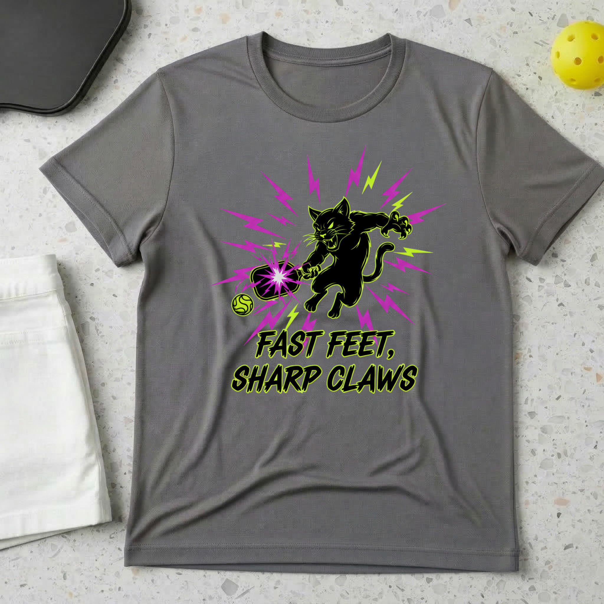 Fast feet sharp claws T-Shirt