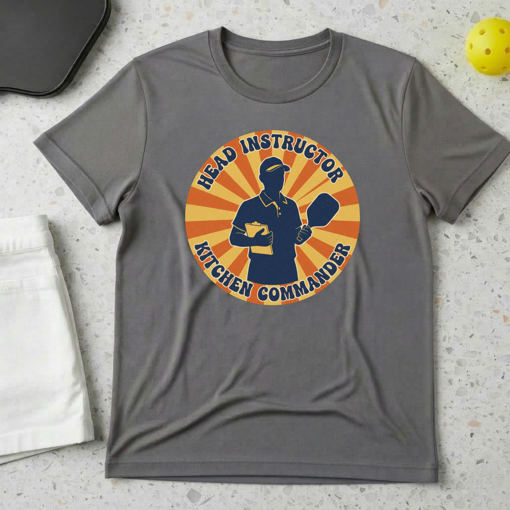 Head Instructor, Kitchen Commander T-Shirt